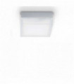 White ceiling light IRIS 1 bulb