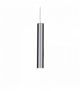 LOOK Chrom Pendelleuchte 1 Glühbirne