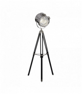 KRAKEN Chrom Stehlampe 1 Glühbirne