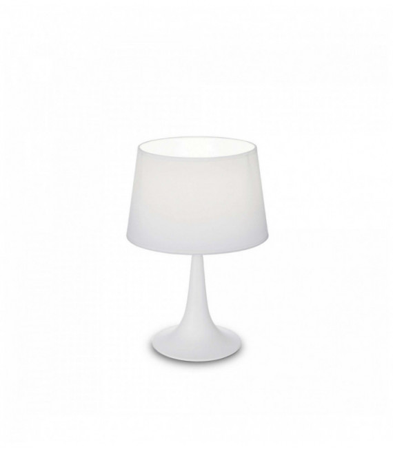 Lámpara de mesa LONDON blanca con 1 luz