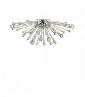 PAULINE Smoked Ceiling Light 5 Glühbirnen