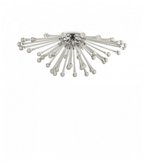 PAULINE Smoked Ceiling Light 5 bulbs