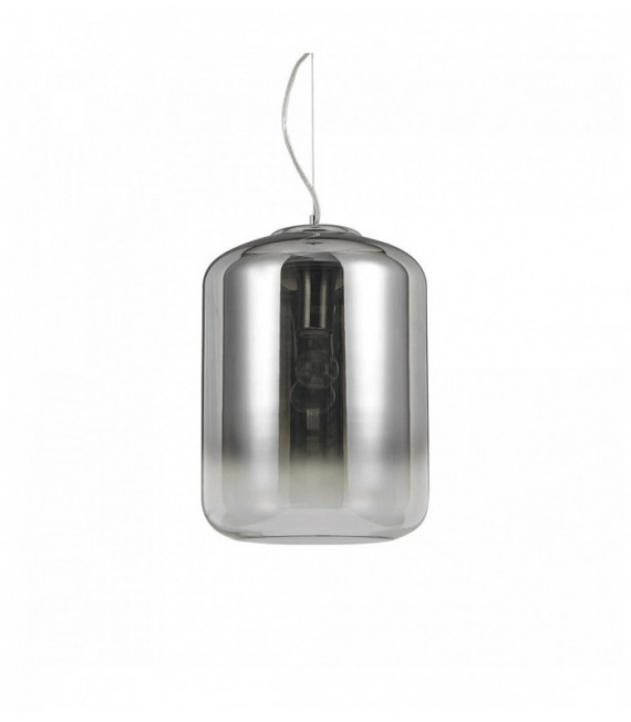KEN Chrom Pendelleuchte 1 Glasbirne