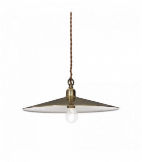 CANTINA Lampadario Marrone 1 Lampadina Diametro 40 Cm