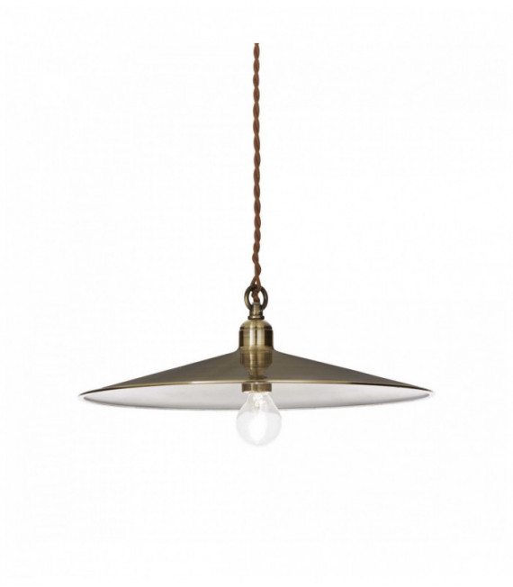 CANTINA Brown Pendant Light 1 bulb Diameter 40 Cm