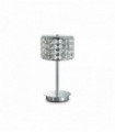 Lampe de table Chrome en cristal ROMA 1 ampoule