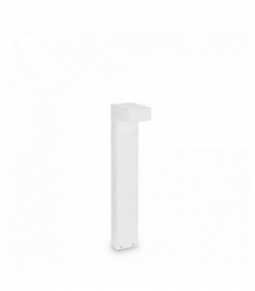SIRIO White Floor Lamp 2 Aluminum Bulbs