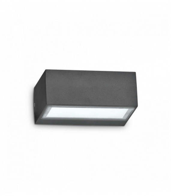 Lampada da parete TWIN antracite 1 lampadina