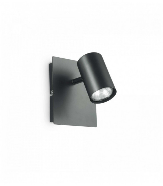 Lampada da parete nera SPOT 1 lampadina