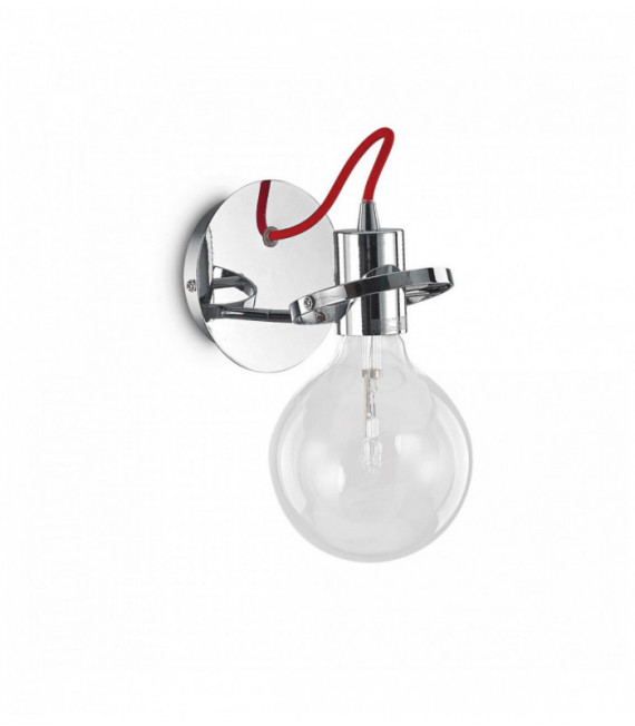 RADIO chrome wall light 1 bulb