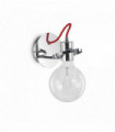 RADIO chrome wall light 1 bulb
