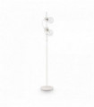 RADIO white floor lamp 2 bulbs