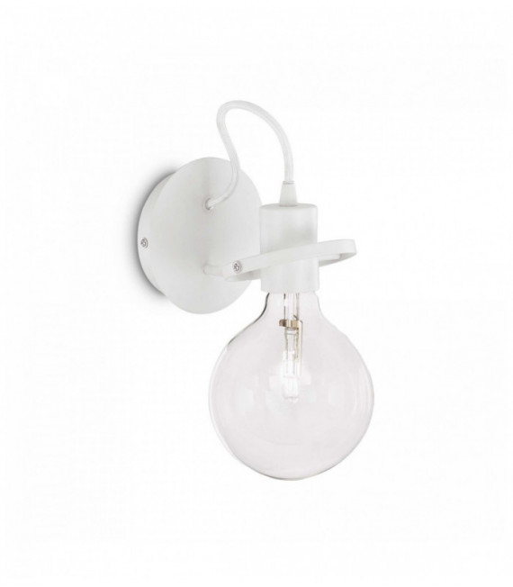 White RADIO 1-light wall light