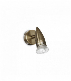 Aplique Marrón ALFA 1 luz