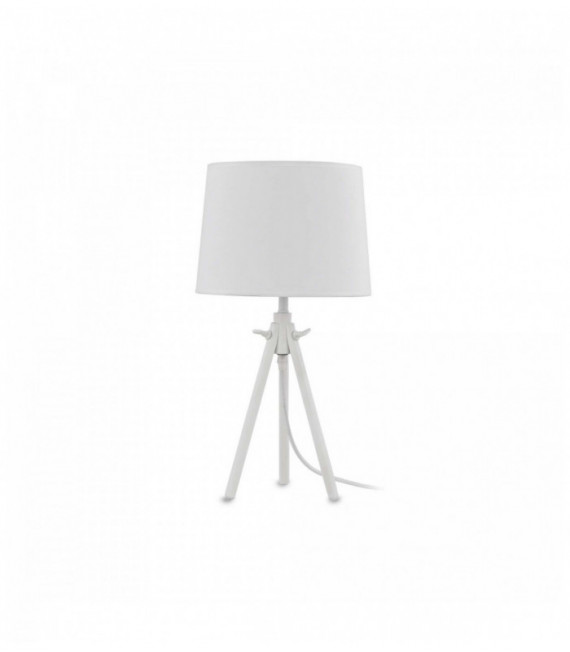 Lámpara de mesa YORK blanca con 1 luz
