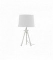 Lampe de table Blanche YORK 1 ampoule