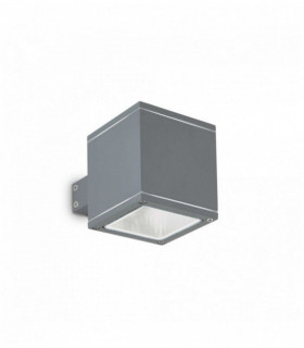 Anthrazit SNIF SQUARE Wandleuchte 1 Glühbirne