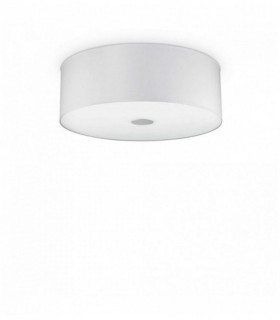 Plafonnier Blanc WOODY 5 ampoules