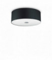 Plafonnier Noir WOODY 5 ampoules