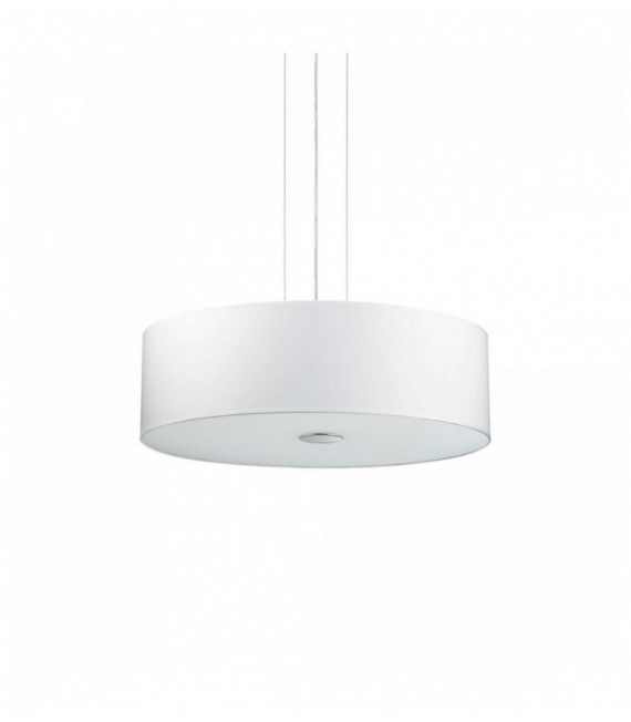 Lampadario WOODY bianco 4 lampadine