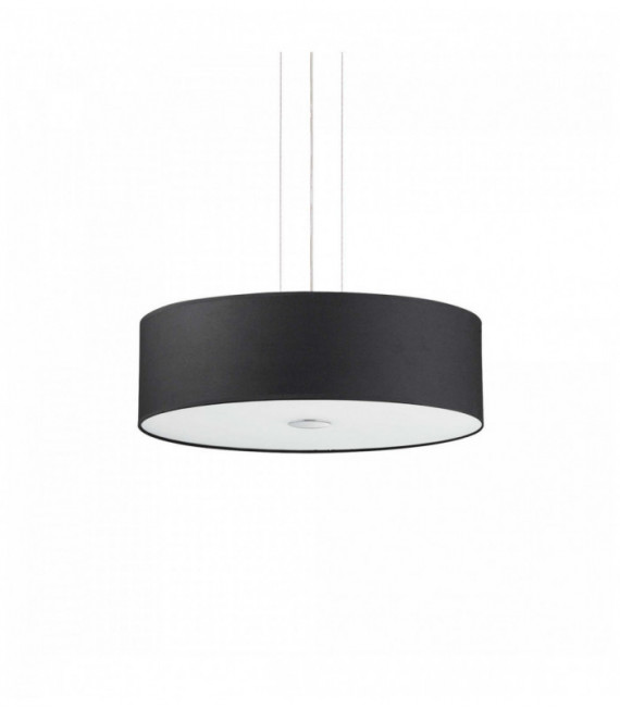 Suspension Noire WOODY 4 ampoules