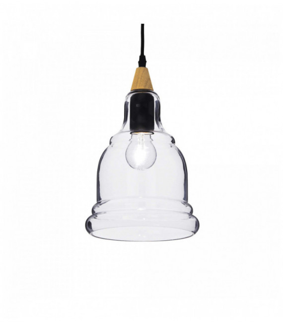 Suspension Noire GRETEL 1 ampoule