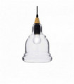 Suspension Noire GRETEL 1 ampoule