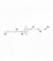 White ceiling lamp ALFA 6 bulbs