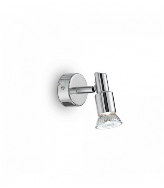 SLEM 1-light chrome wall light