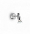 SLEM 1-light chrome wall light