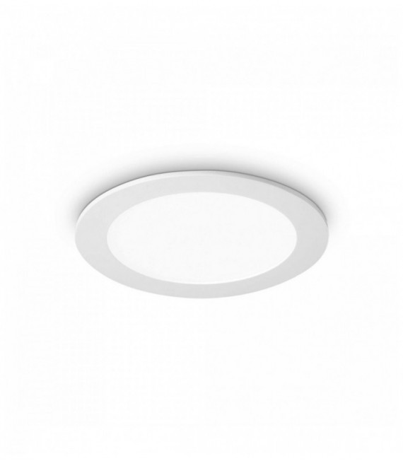 Foco empotrable blanco GROOVE 1 bombilla en Aluminio