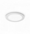 Plafonnier Spot design encastré Blanc GROOVE 1 ampoule