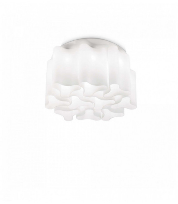 White COMPO ceiling light 10 bulbs