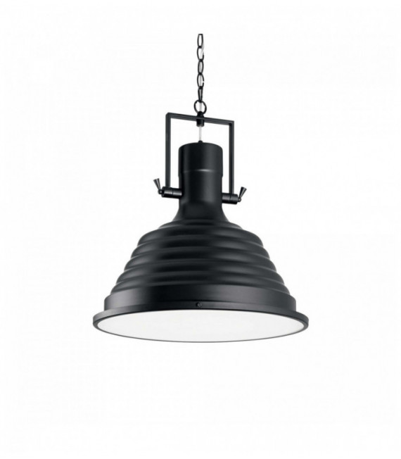 Lampada a sospensione nera FISHERMAN 1 lampadina