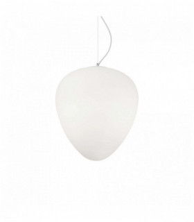 Lampadario PALLADIO bianco 1 Lampadina Diametro 70 Cm