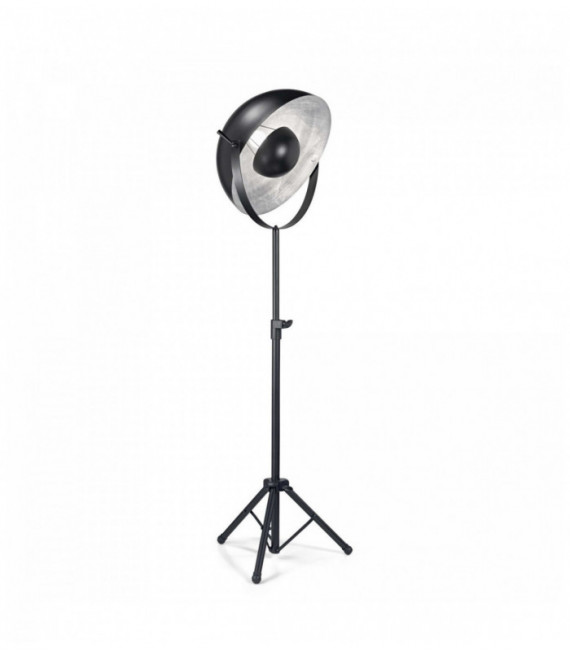 Lampada da terra argento STAGE 1 lampadina