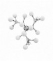 Plafonnier Chrome NODINO 15 ampoules