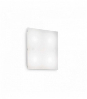 Plafón FLAT blanco 1 bombilla