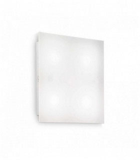 Plafón FLAT blanco 4 bombillas Diámetro 82 Cm