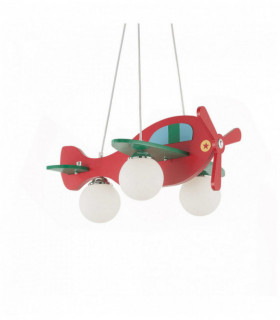 Lampada a sospensione PLANE multicolore 3 lampadine