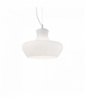 ALADINO White Pendelleuchte 1 Glühlampe Durchmesser 30 cm