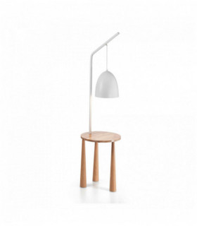 Lampadaire Blanc PIANO 1 ampoule