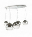 DISCOVERY FADE Chrome Suspension 5 bulbs