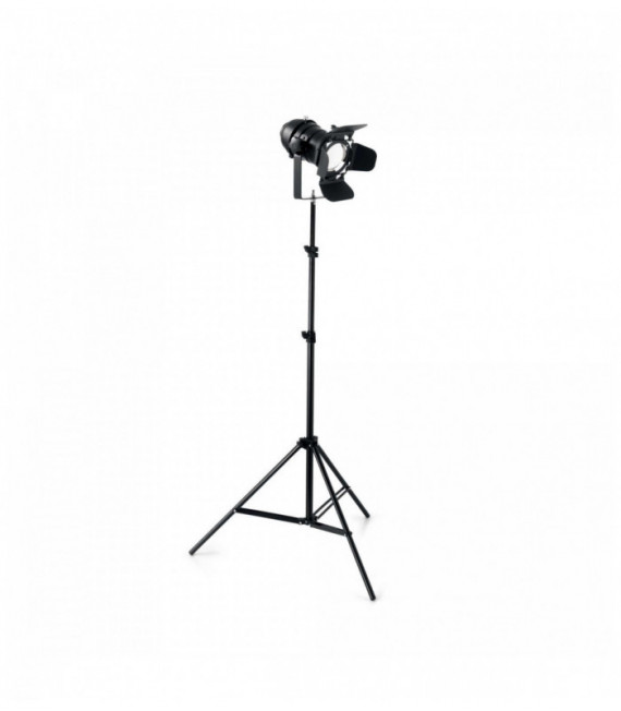 Stehlampe schwarz FILM 1 Glühbirne