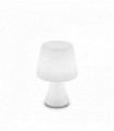 White LIVE 1-light table lamp