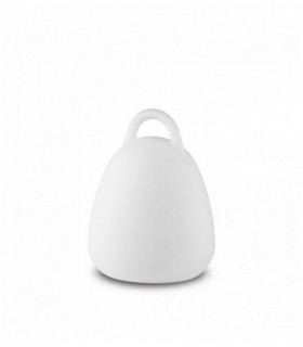 Lampada da tavolo design Lampadina LIVE 1 bianca