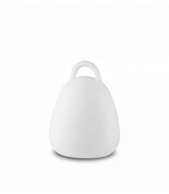 Design Tischlampe Weiß LIVE 1 Glühbirne