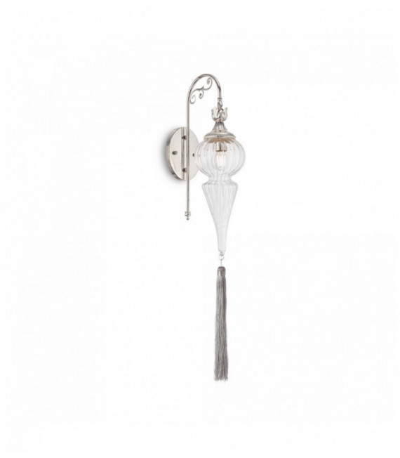 Applique murale Argentée HAMMAM 1 ampoule