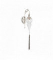 HAMMAM silver wall light 1 bulb