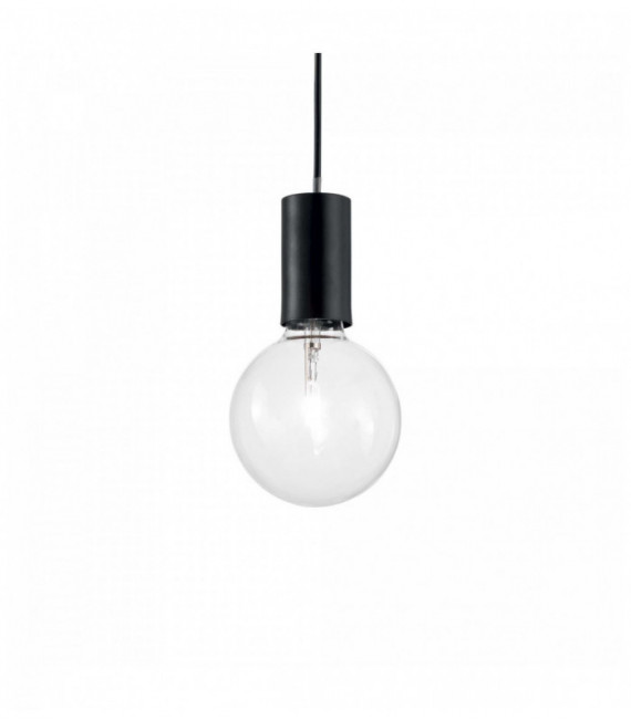 Lampadario HUGO nero 1 lampadina